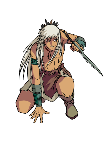 Iko Sunstone from Webtoon Comic Lunora